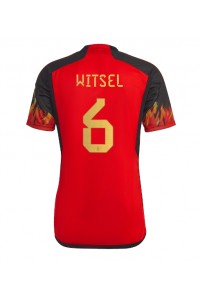 Fotbalové Dres Belgie Axel Witsel #6 Domácí Oblečení MS 2022 Krátký Rukáv